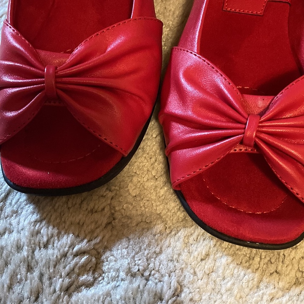 Red Sling Backs - image 3